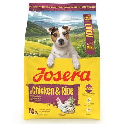 Josera Hundefutter Mini Adult Chicken & Rice, 3 kg Josera Hundefutter Mini Adult Chicken & Rice, 3 kg