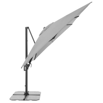 Pendelschirm 'Ravenna HFX', hellgrau, 340 x 270 cm