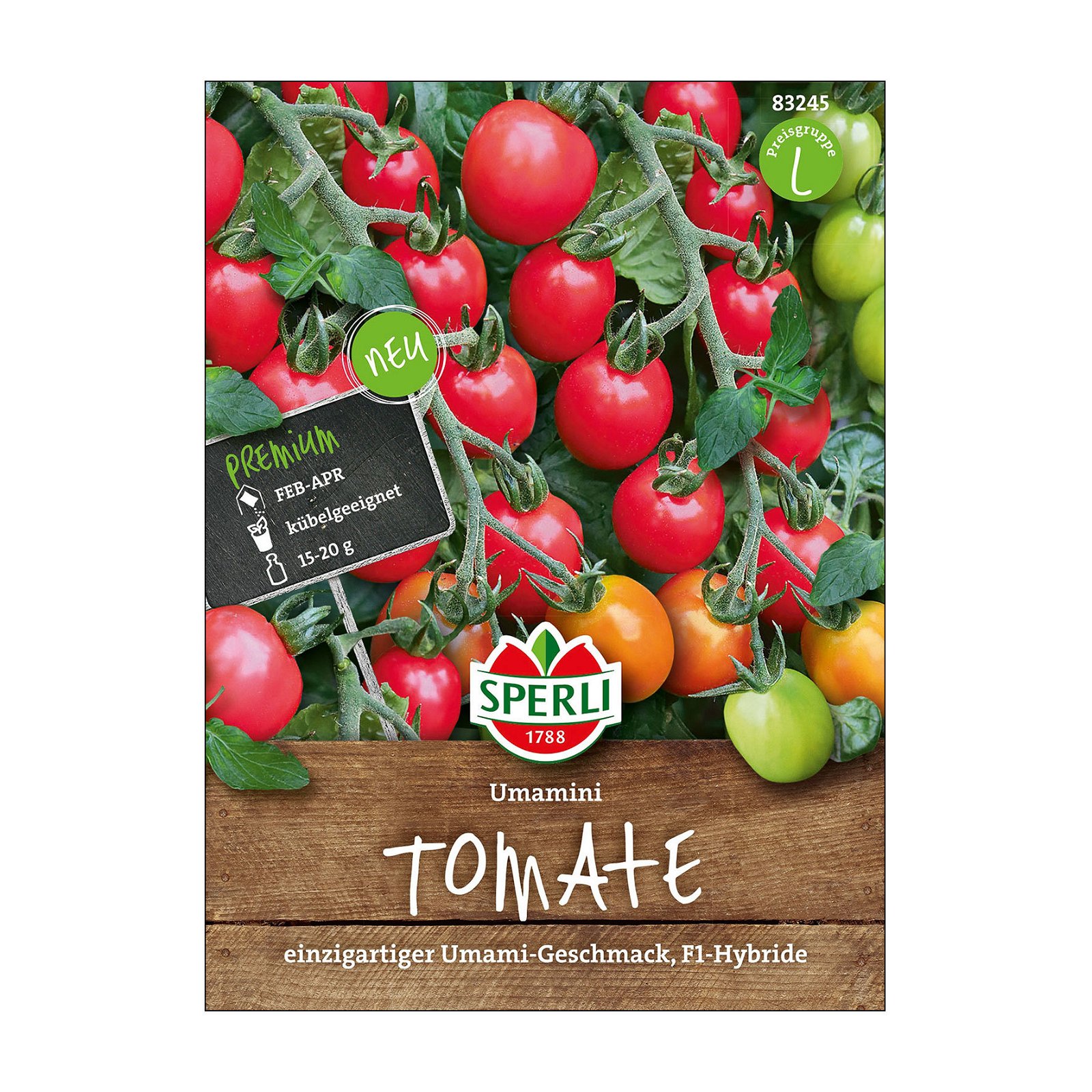 Gemüsesamen, Cherry-Tomate 'Umamini'