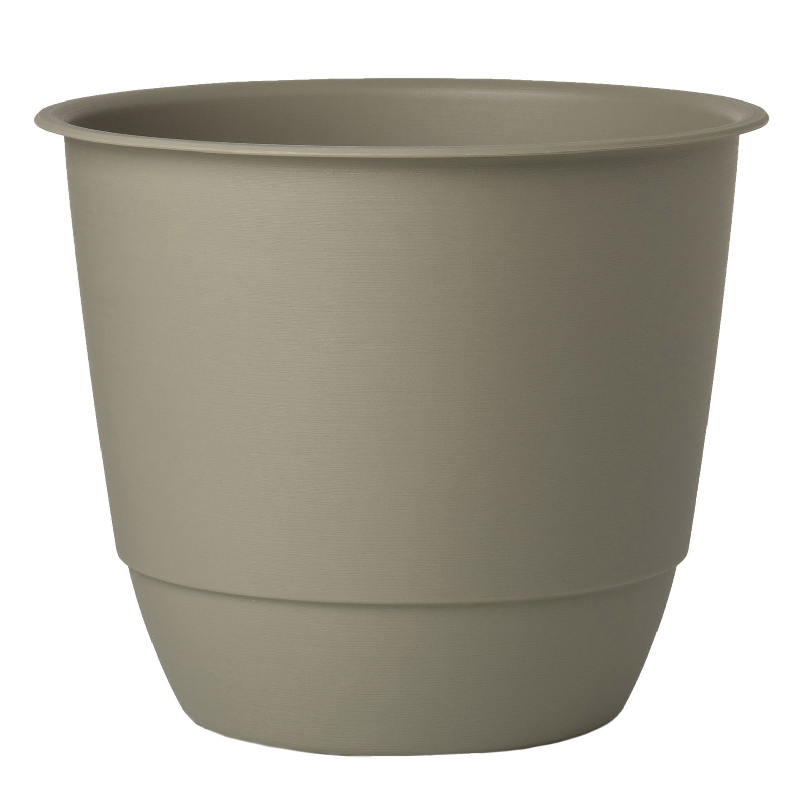 Eda Blumenkübel 'Joy', khaki, ca. Ø50 x H41 cm