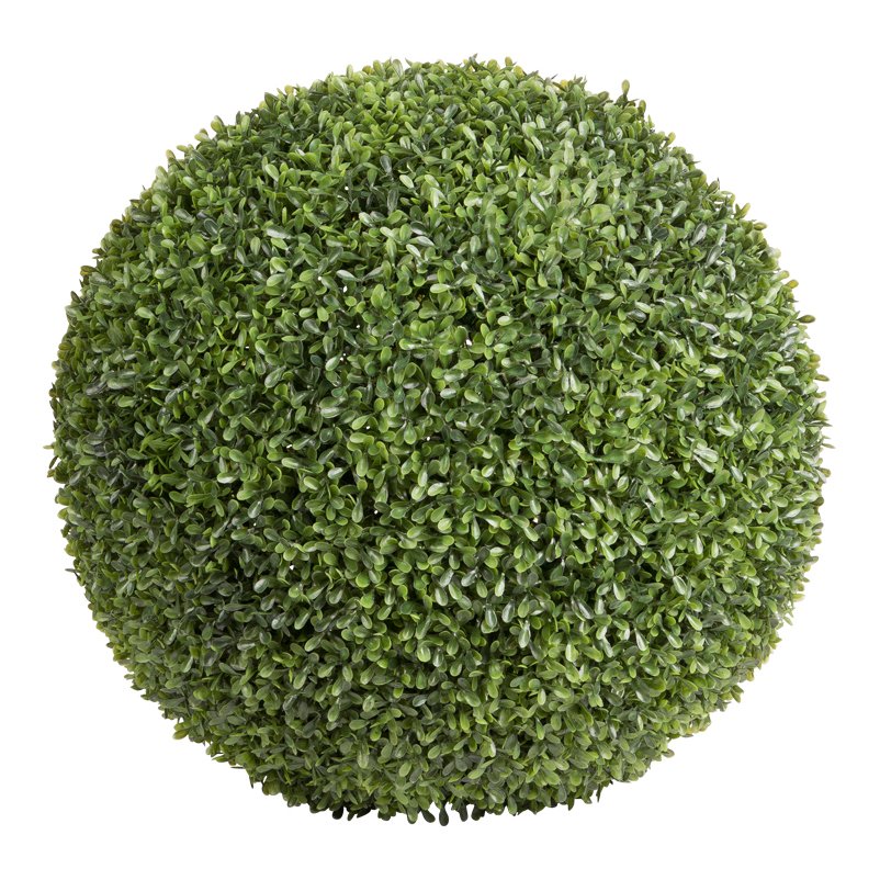 Buchskugel aus Kunststoff, Kunstpflanze, grün, Ø ca. 45 cm