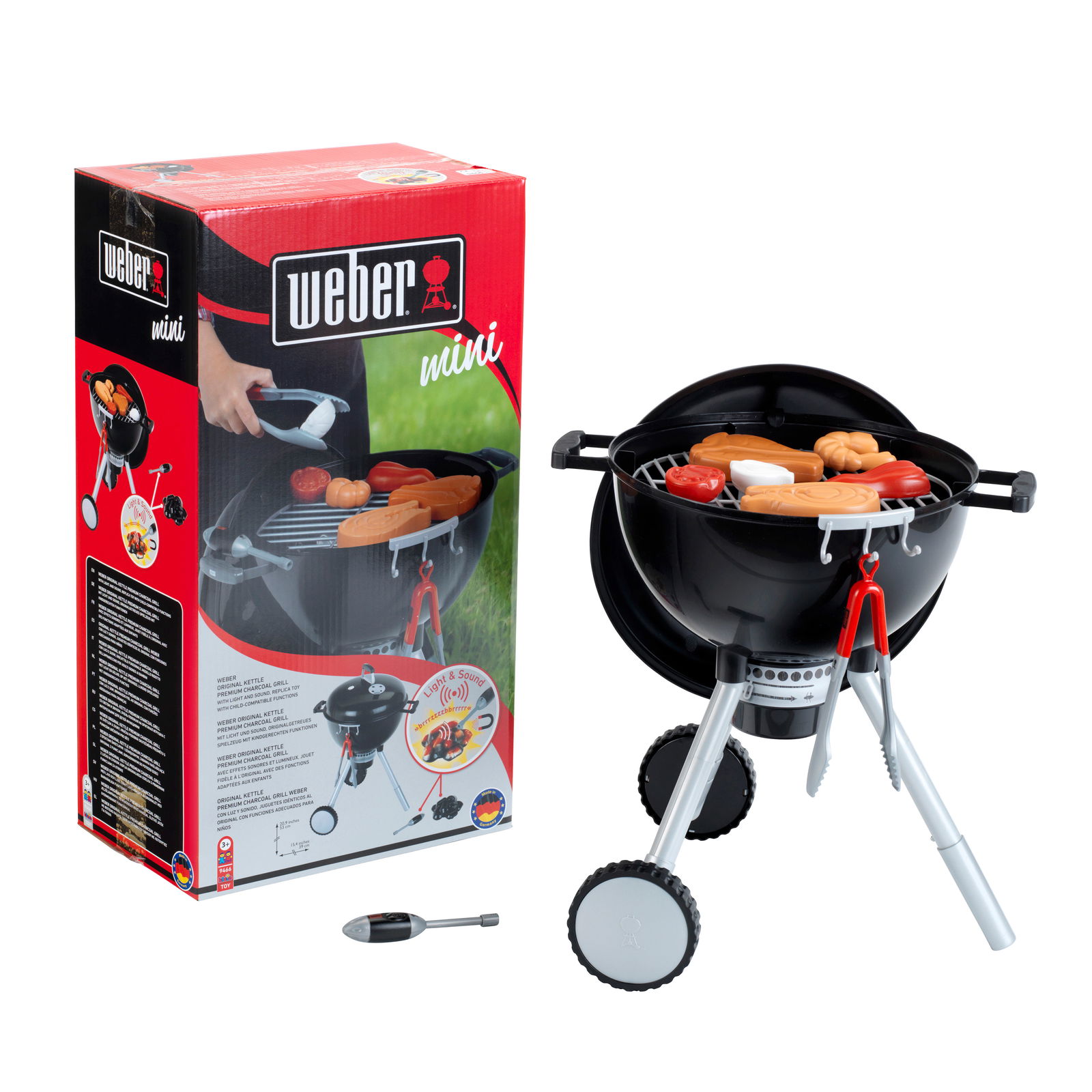 Weber-Kugelgrill 'One Touch' für Kinder, schwarz