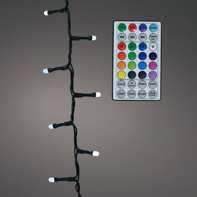 LED Lichterkette 'Dancing Lights', bunt, 200 LEDs, Länge ca. 19,9 m LED Lichterkette 'Dancing Lights', bunt, 200 LEDs, Länge ca. 19,9 m