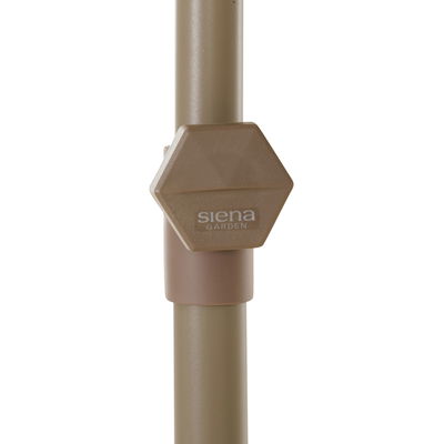 Siena Garden Sonnenschirm 'Paolo', taupe, ca. Ø 270 cm Siena Garden Sonnenschirm 'Paolo', taupe, ca. Ø 270 cm