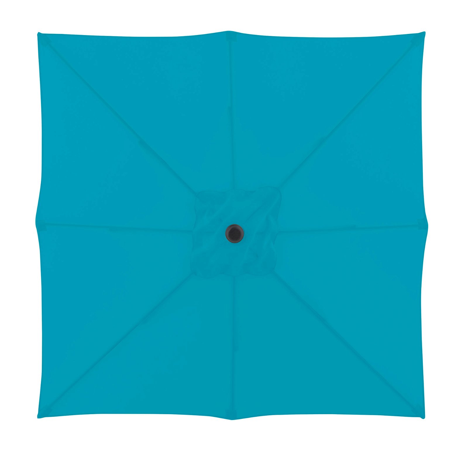 Doppler Sonnenschirm 'Basic Push Up', petrol, ca. 210 x 210 cm