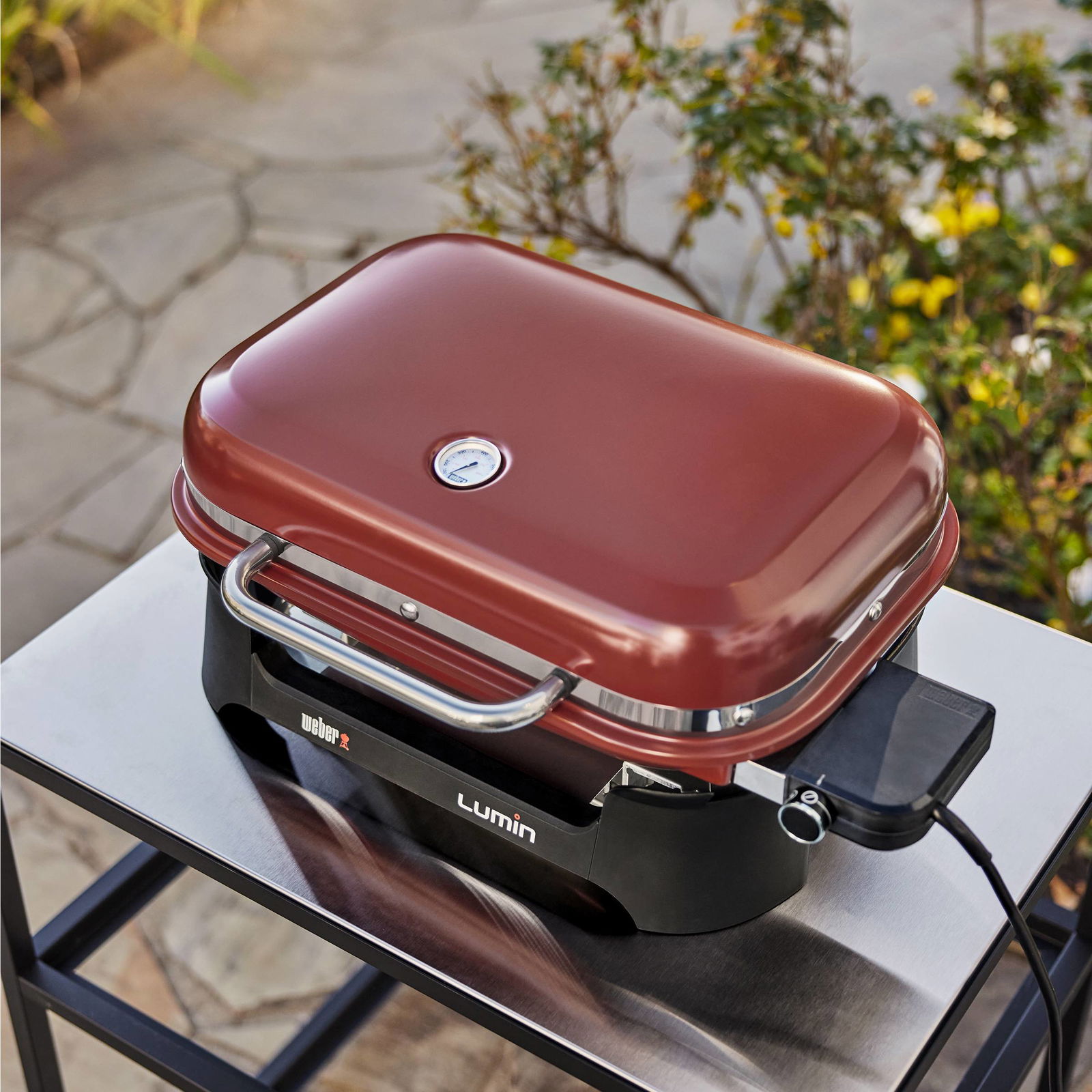 Weber Elektrogrill 'Lumin', rot