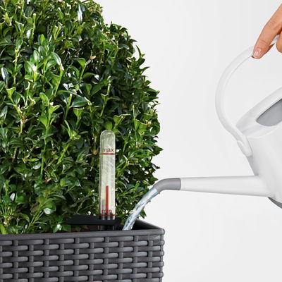 Lechuza 'Cubico Cottage 40', lichtgrau, ca. 40 x 40 x H 75 cm