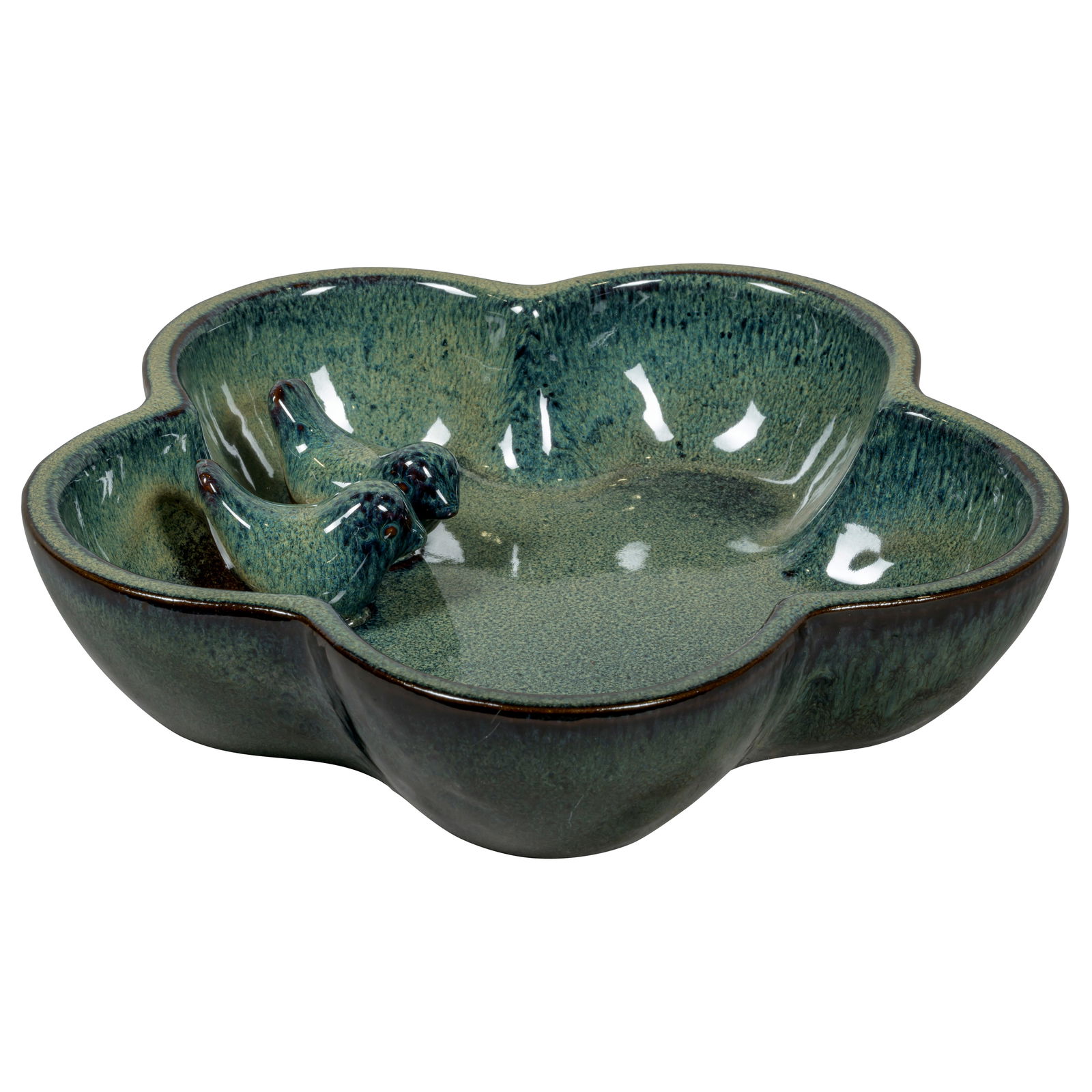 Kölle Vogeltränke, grün, Ø 32 x 6,5 cm