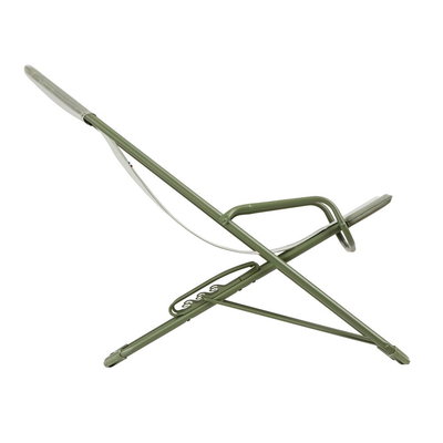 Lafuma Liegestuhl Transaswing Batyline ISO, moss