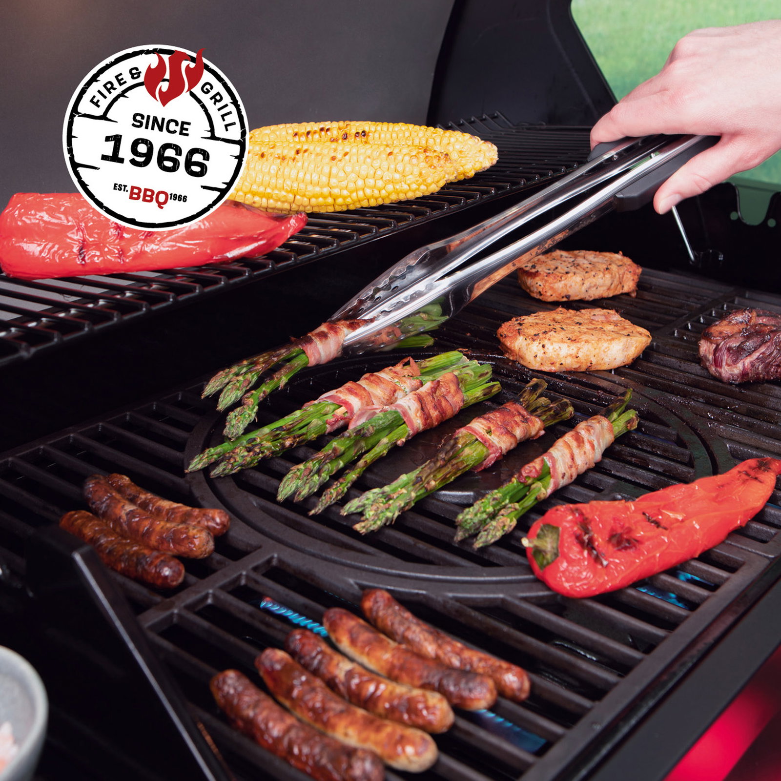 Landmann Gasgrill Cool Black 4.1 maxX, schwarz Landmann Gasgrill Cool Black 4.1 maxX, schwarz