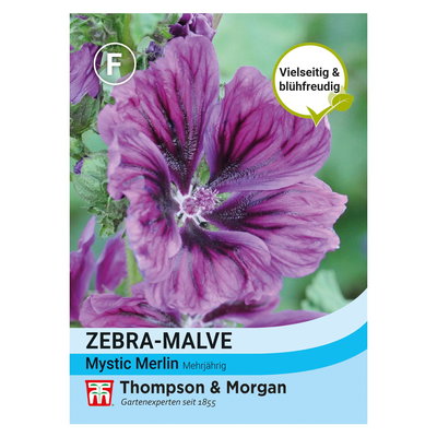 Thompson & Morgan Blumensamen Malva sylvestris Mystic Merlin