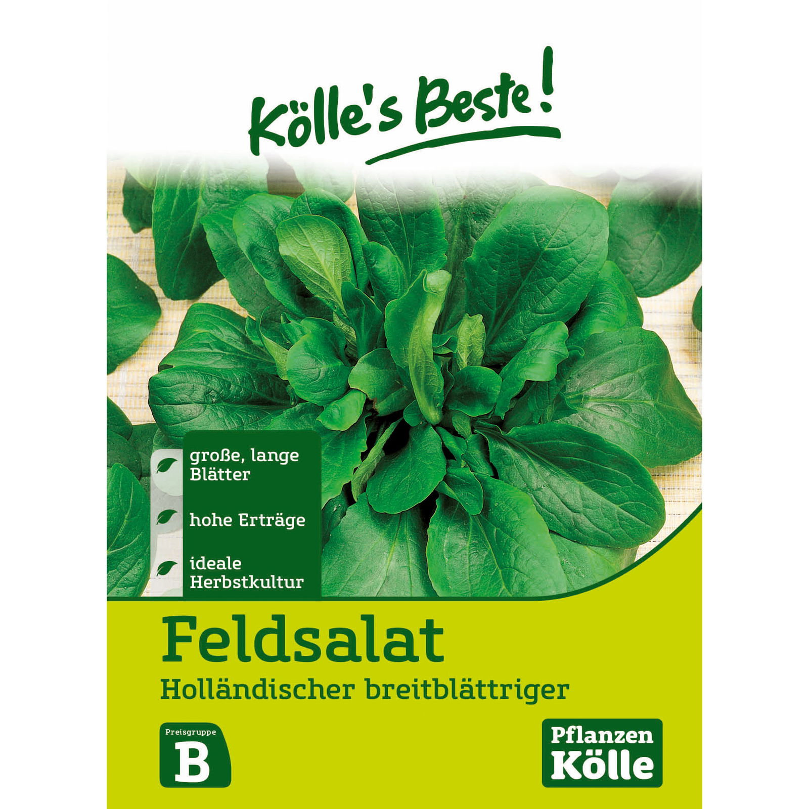 Kölle's Beste Gemüsesamen Feldsalat 