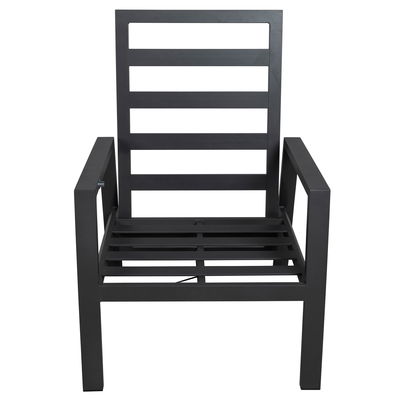 Kölle Loungesessel 'Kreta' inkl. Auflagen, grau