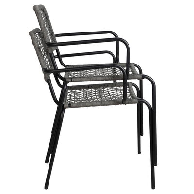 Dining Stapelsessel 'Bahamas', anthrazit Dining Stapelsessel 'Bahamas', anthrazit