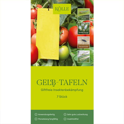 Kölle Gelb-Tafeln, beleimt, 7 Stück Kölle Gelb-Tafeln, beleimt, 7 Stück