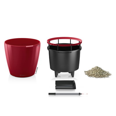 Lechuza 'Classico LS 28', scarlet-rot, ca. Ø 28 x H 26 cm Lechuza 'Classico LS 28', scarlet-rot, ca. Ø 28 x H 26 cm