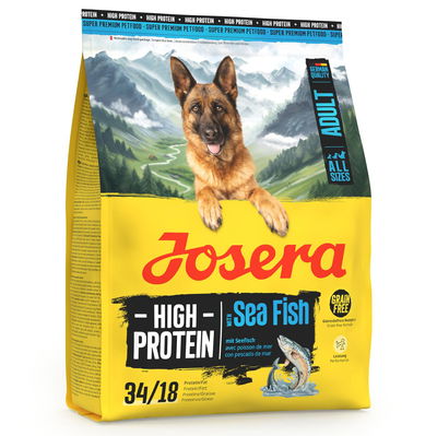 Josera Hundefutter High Protein Adult mit Seefisch, 900g