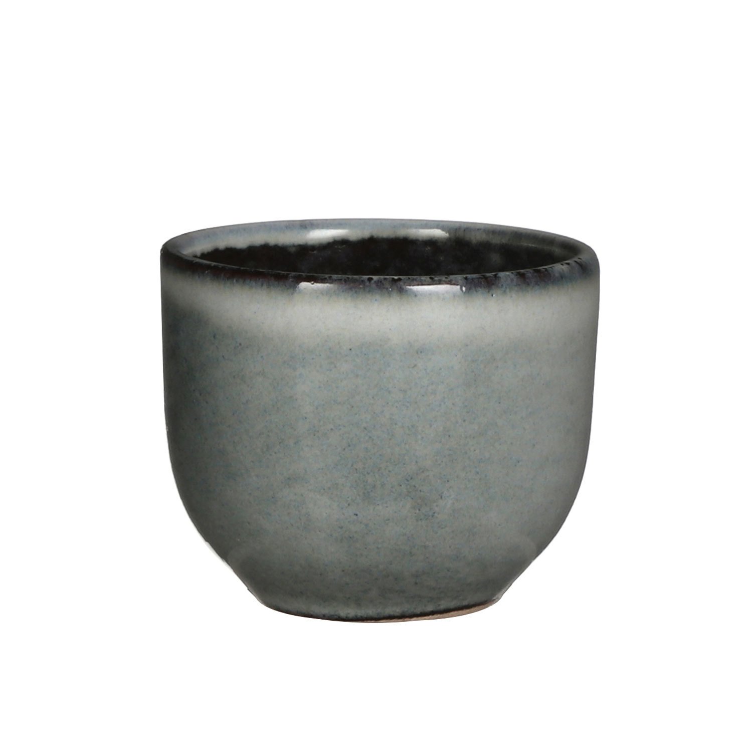 Eierbecher 'Tabo', grau, Keramik, Ø 5 cm, Höhe 4 cm