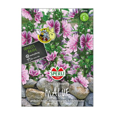 Blumensamen, Malve 'Stripes' Blumensamen, Malve 'Stripes'