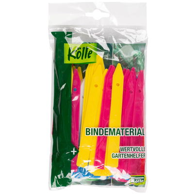 Stecketiketten von Kölle, bunt, ca. 12,5 cm lang, 100 Stück