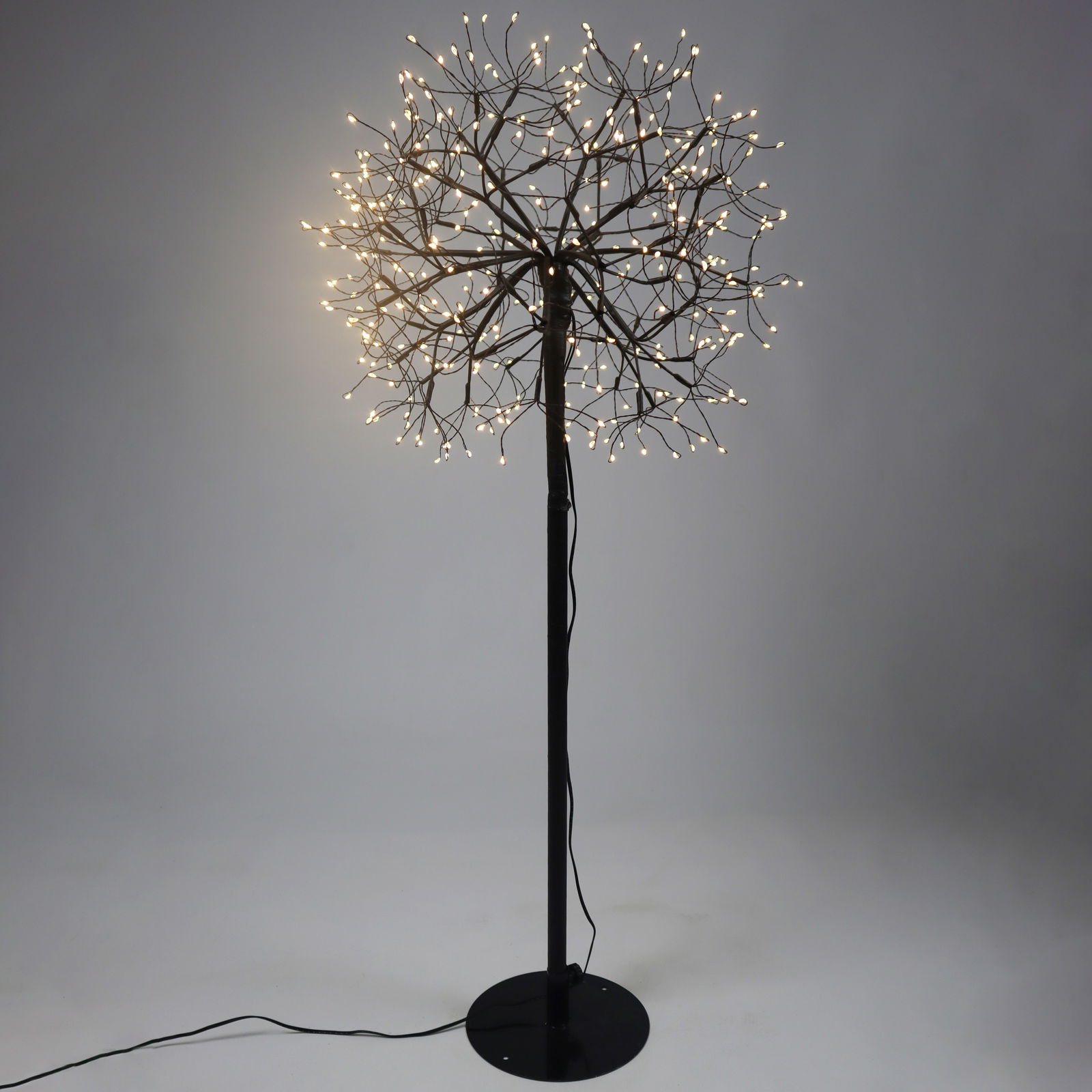 LED Baum, schwarz, warmweiß, ca. Ø 30 x H 70 cm