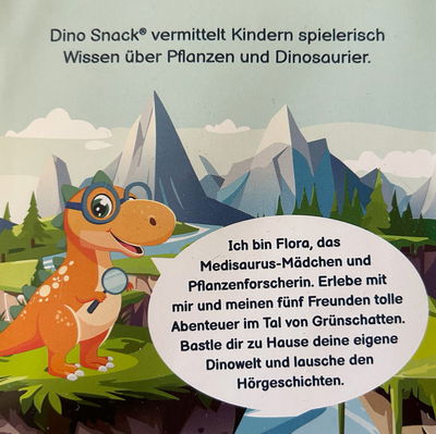 Dino Snack®, Sisko, Goldtüpfelfarn, Topf-Ø 14 cm, mit Brotdose Dino Snack®, Sisko, Goldtüpfelfarn, Topf-Ø 14 cm, mit Brotdose