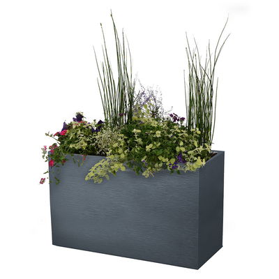 Eda Pflanzkasten 'Graphit Hutch High', anthrazit, ca. 99,5 x 39,5 x H 60 cm Eda Pflanzkasten 'Graphit Hutch High', anthrazit, ca. 99,5 x 39,5 x H 60 cm