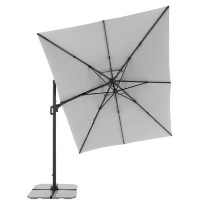 Pendelschirm 'Ravenna HFX', hellgrau, 340 x 270 cm