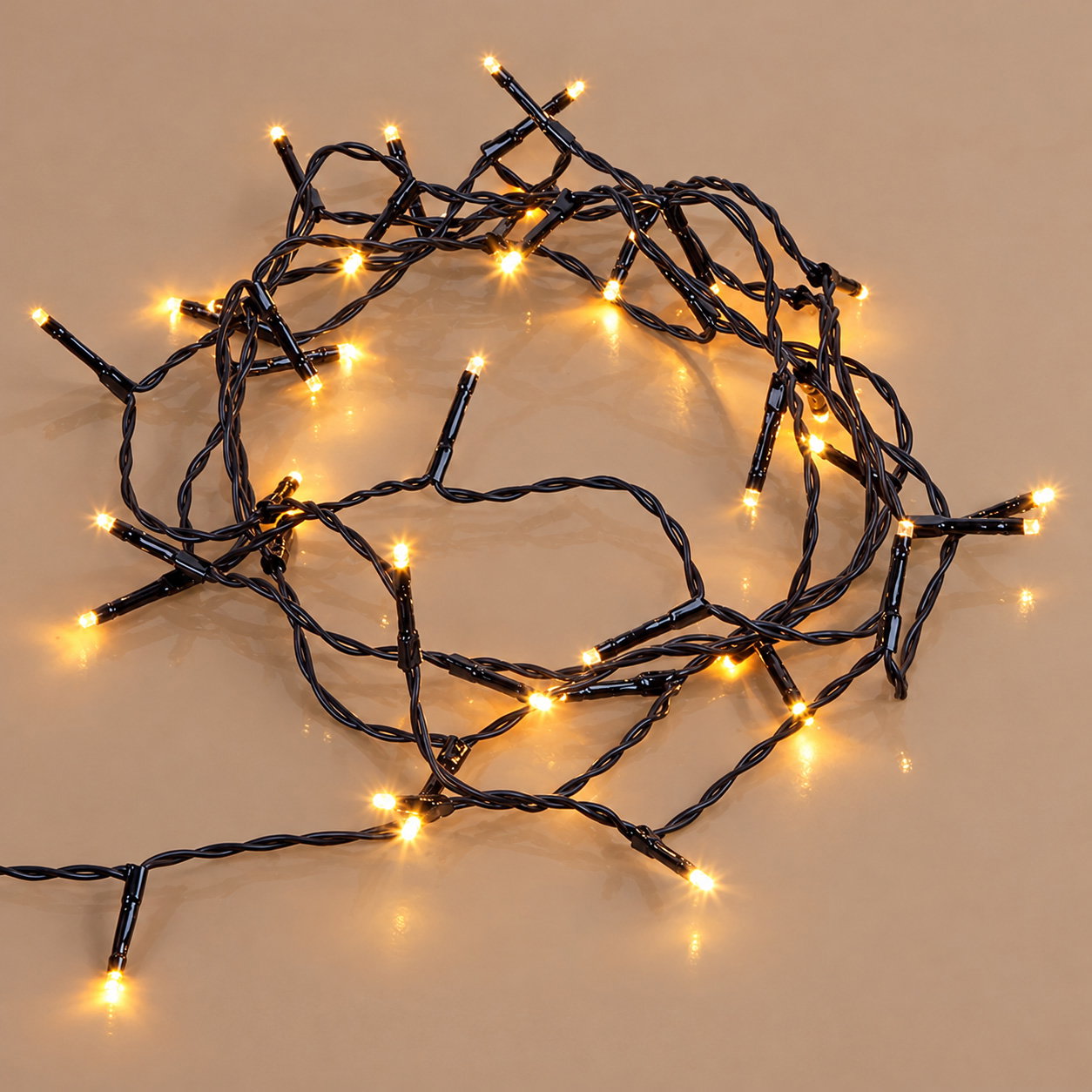 Kölle LED Lichterkette Rice Lights, klassisch warm, 40 LEDs, Länge ca. 3 m