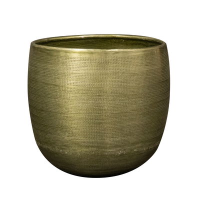 Kölle Pflanzgefäß 'Rowen', grün, ca. Ø 24 x H 22 cm
