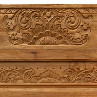 Old Teak Bank Madura, ca. 220 cm lang, Teakholz, recycelt und zertifiziert