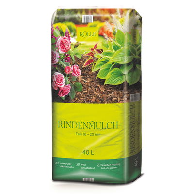 Kölle Rindenmulch, 10-20mm, 57 Sack á 40 l, gesamt 2280 Liter Kölle Rindenmulch, 10-20mm, 57 Sack á 40 l, gesamt 2280 Liter
