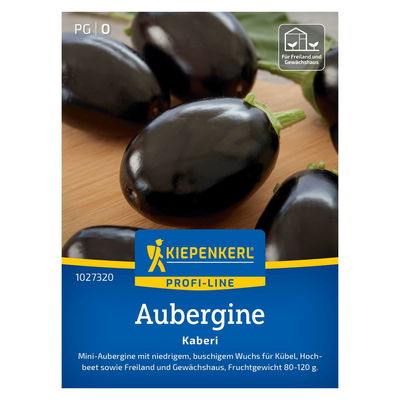 Gemüsesamen, Aubergine 'Kaberi', lila