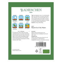 Kölles Beste Saatband Radieschen 'Ester', rot