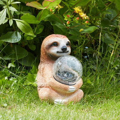 Smartsolar Faultier mit Solarkugel, Höhe ca. 19 cm Smartsolar Faultier mit Solarkugel, Höhe ca. 19 cm