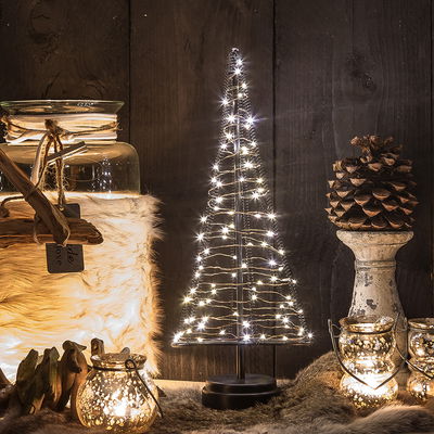 LED Weihnachtsbaum, warmweiß, 85 LEDs, ca. H 42 x B 16 cm LED Weihnachtsbaum, warmweiß, 85 LEDs, ca. H 42 x B 16 cm