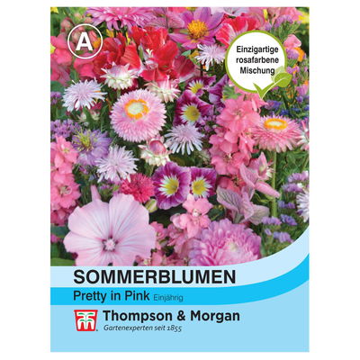 Sommerblumen-Mischung „Pretty in Pink“ (Helianthus annuus) Sommerblumen-Mischung „Pretty in Pink“ (Helianthus annuus)