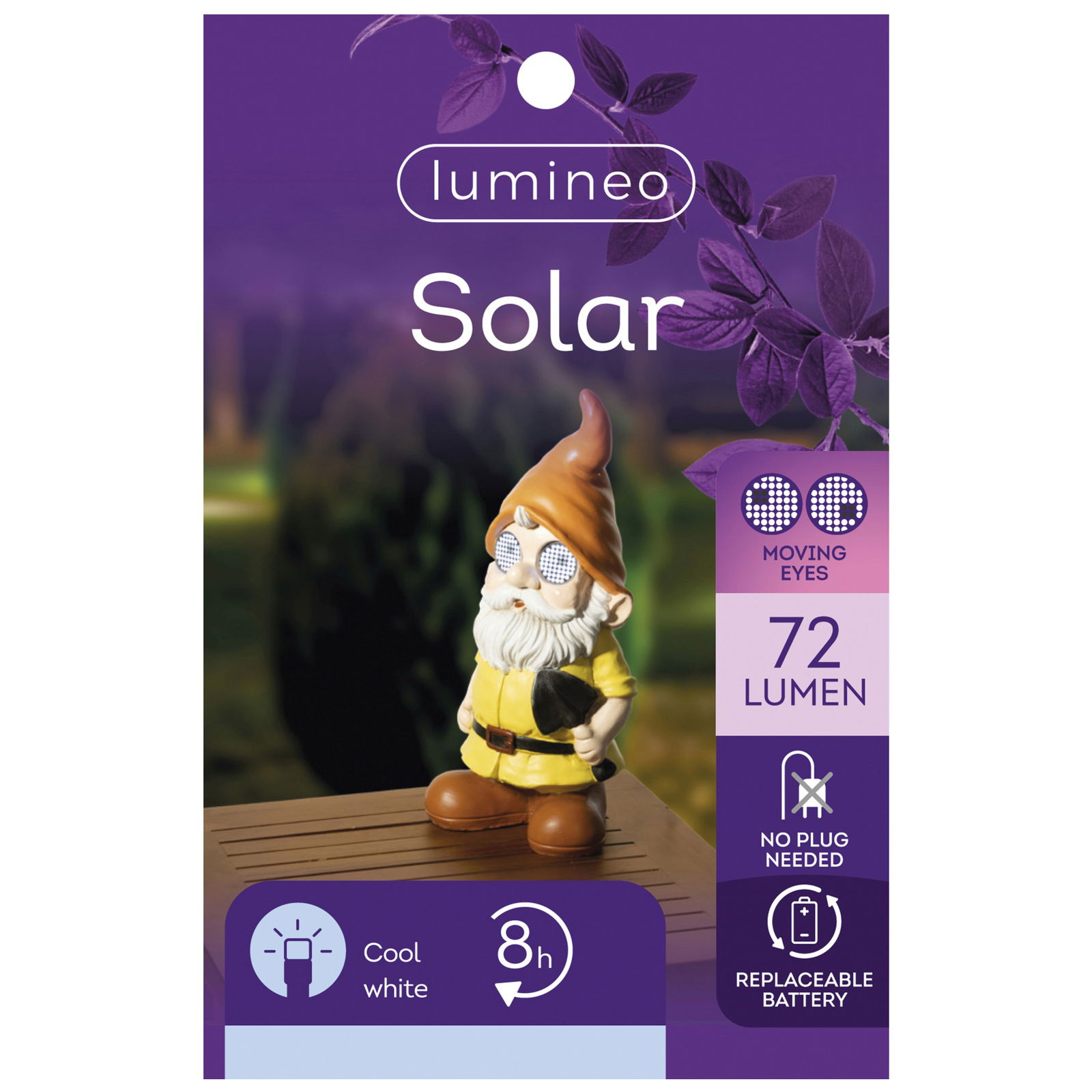 Solar-Zwerg, Höhe ca. 36,5 cm