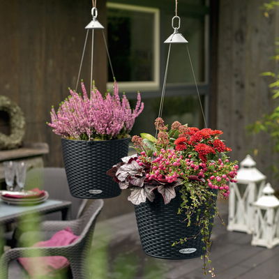 Lechuza 'Nido Cottage 35', graphitschwarz, ca. Ø 35 x H 23 cm Lechuza 'Nido Cottage 35', graphitschwarz, ca. Ø 35 x H 23 cm