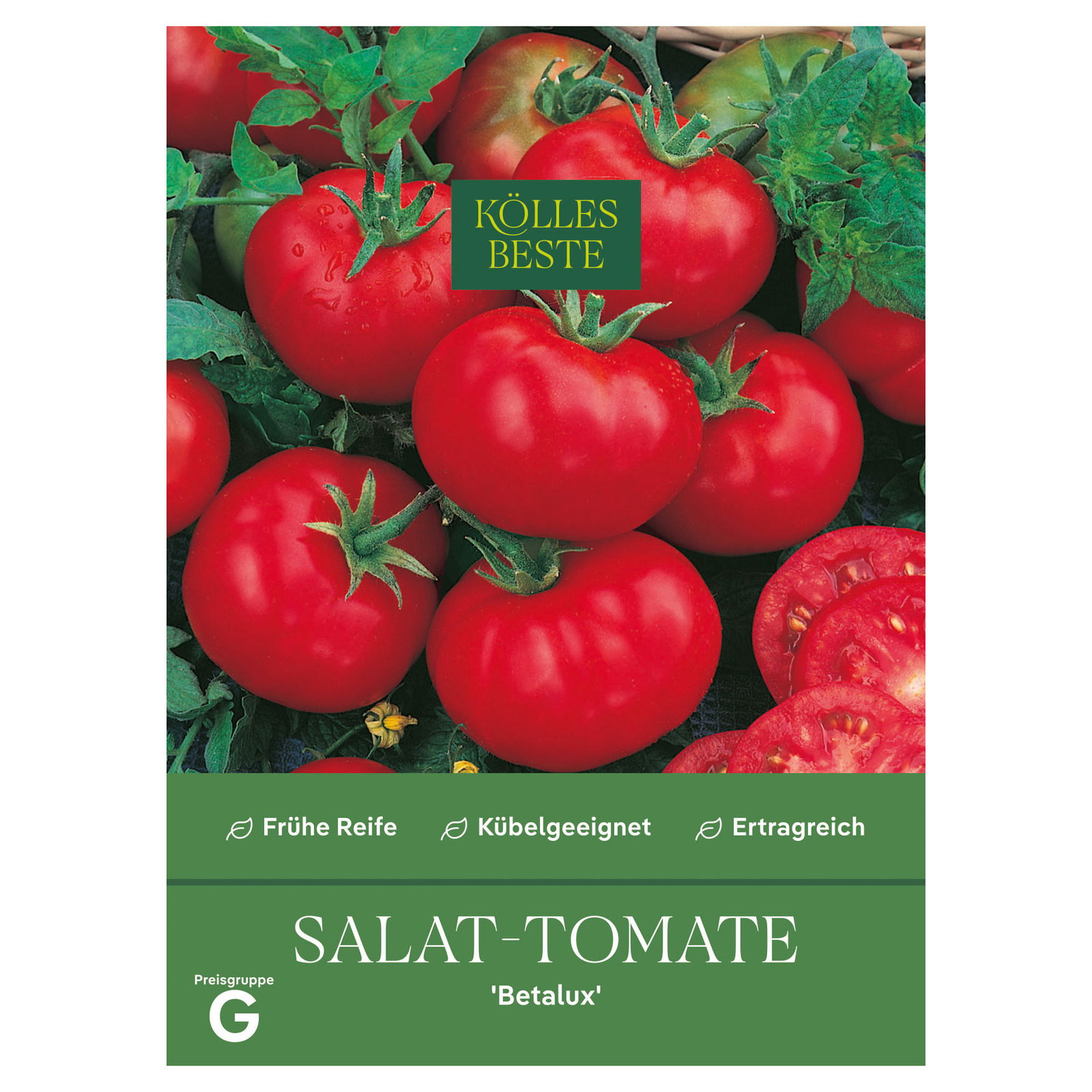 Kölles Beste Saatgut Buschtomate 'Betalux', rot