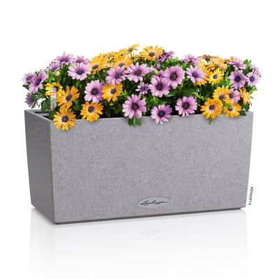 Lechuza 'Balconera Stone 40', steingrau, ca. 40 x 19 x H 19 cm