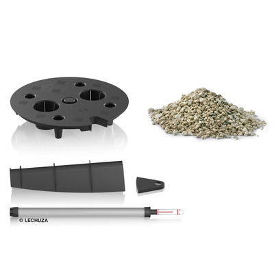 Lechuza 'Classico 60', anthrazit, ca. Ø 60 x H 55,5 cm