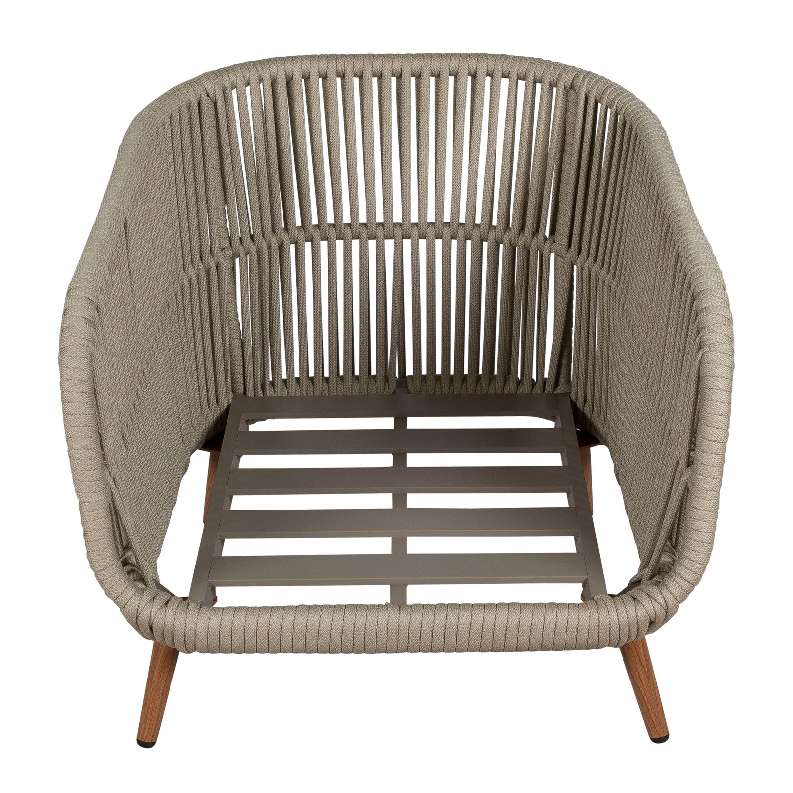 Kölle Loungesessel 'Cafune' inkl. Auflagen, grau/beige Kölle Loungesessel 'Cafune' inkl. Auflagen, grau/beige