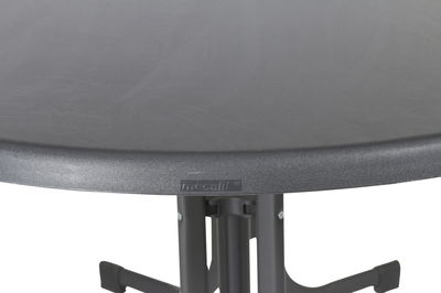 Klapptisch mit Dekorplatte, eisengrau, 140x90 cm Klapptisch mit Dekorplatte, eisengrau, 140x90 cm