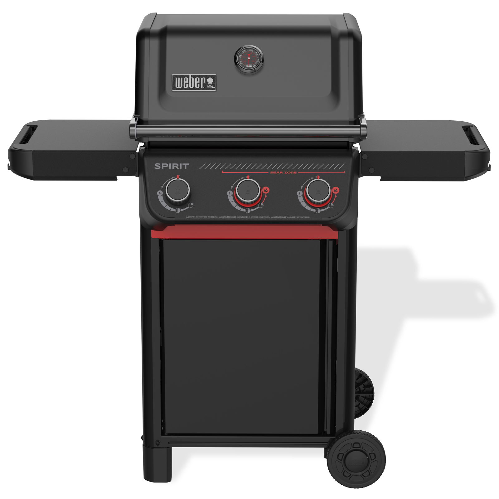 Weber Gasgrill 'Spirit E-325 Stealth', schwarz/silber Weber Gasgrill 'Spirit E-325 Stealth', schwarz/silber