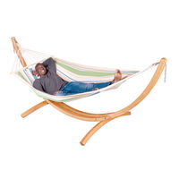 Chilllounge Hängematte 'Palma Green Bay', bunt