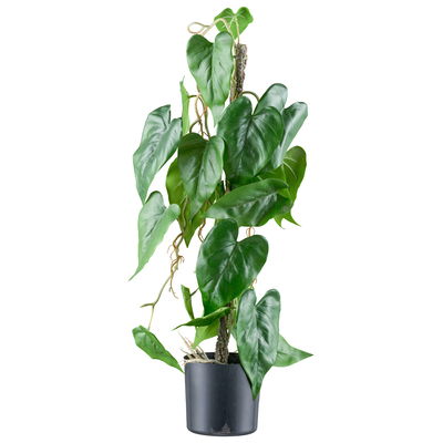 Künstlicher Anthurium andreanum, Höhe ca. 66 cm