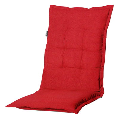 Niederlehnerauflage 'Panama', rot, ca. 105 x 50 cm Niederlehnerauflage 'Panama', rot, ca. 105 x 50 cm