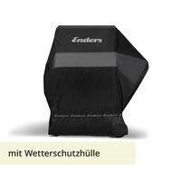 Enders Gasgrill Hyde 4 SIKR Turbo, schwarz, inkl. Wetterschutzhülle
