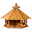 Vogelfutterhaus 'Pauls', ca. 48 x 48 x H38 cm Vogelfutterhaus 'Pauls', ca. 48 x 48 x H38 cm